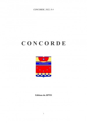 Обложка электронного документа Concorde: [revue scientifique]