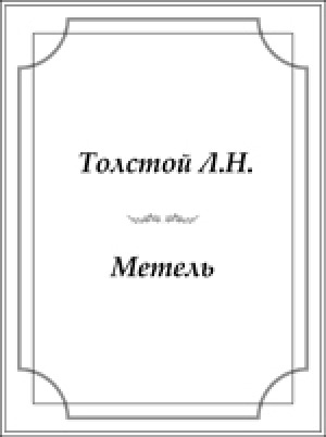 Обложка электронного документа Метель