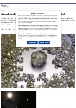 Обложка электронного документа Awash in diamonds: Russia’s secret stash revealed