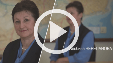 Обложка Электронного документа: 100 интервью о будущем Якутии: Альбина Черепанова: [видеозапись]