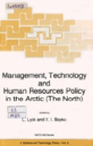 Обложка Электронного документа: New technologies as a factor of preservation of ecological balance in the Arctic