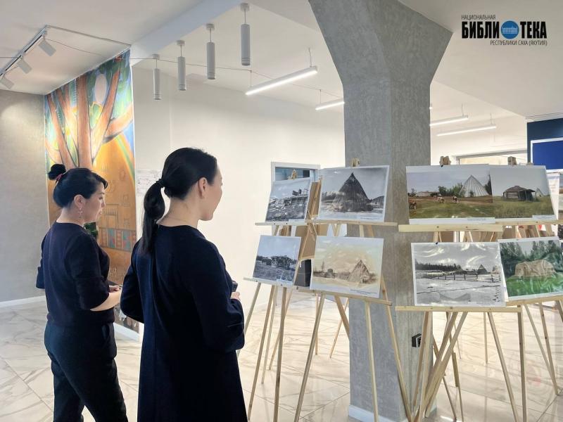 Изображение новости Открылась выставка, посвящённая архитектурному наследию народа саха